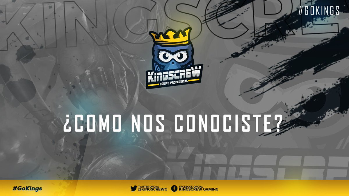 ---Una pregunta Reyes ---

¿Como nos conociste?

La respuesta mas dinamica o sorprendente puede tener una sorpresa 😃🎁

#GoKings