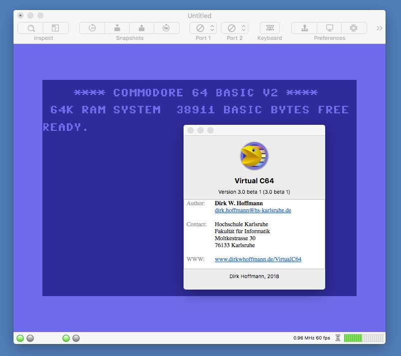 VirtualC64 VirtualC64