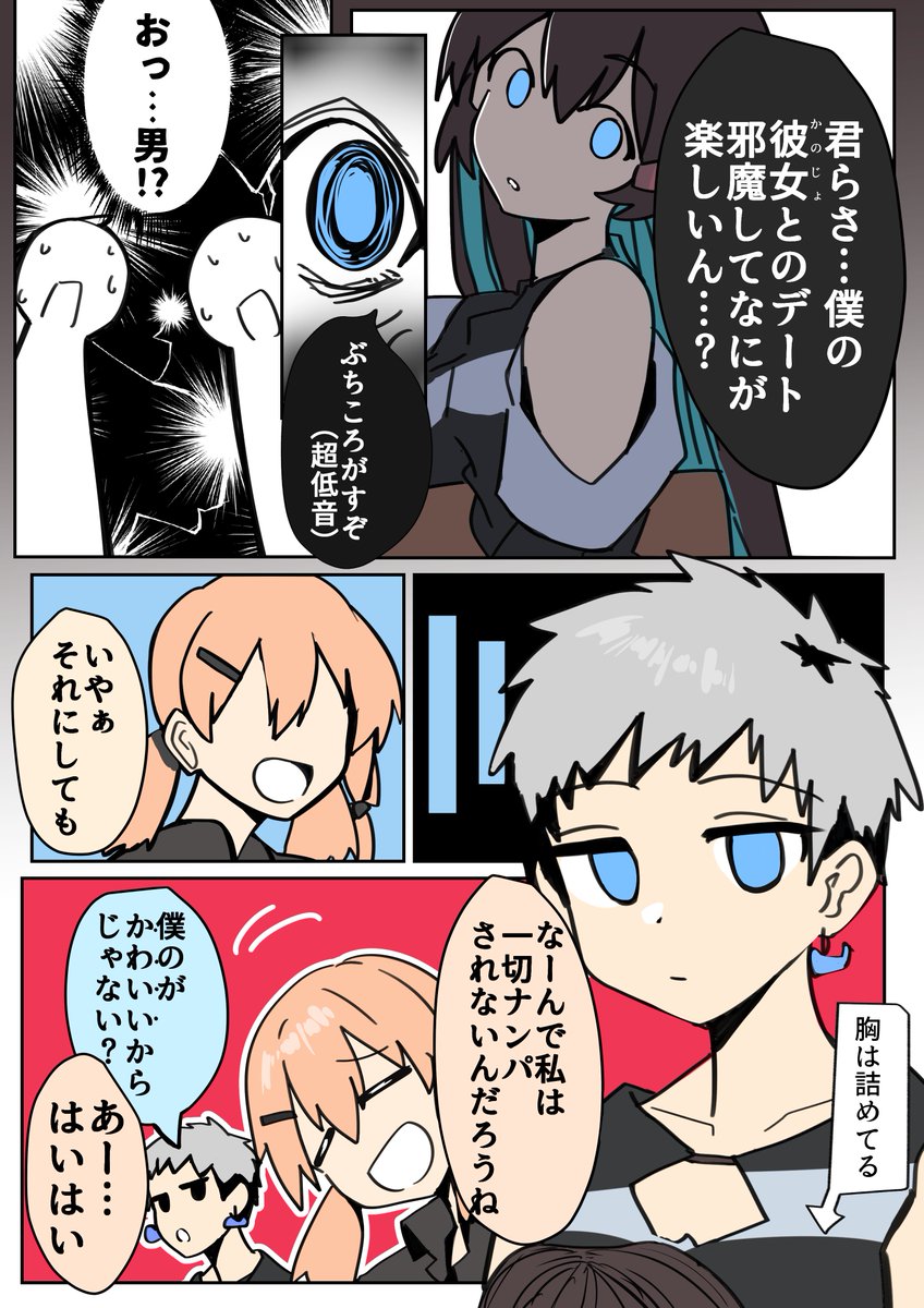 女の子と女の子は仲良しデートをするようです

#妄想タイムライン 