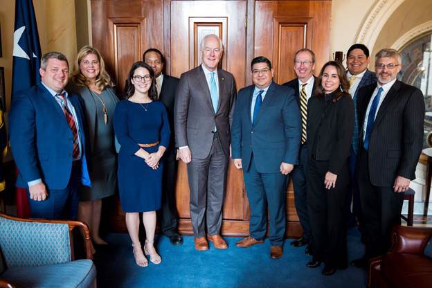 Today I met with Texas leaders from charter school organizations, including Uplift Education, IDEA Public Schools, KIPP Public Charter Schools, YES Prep, Green Dot Public Schools, and Breakthrough Schools, to discuss charter school growth, and recent state legislation