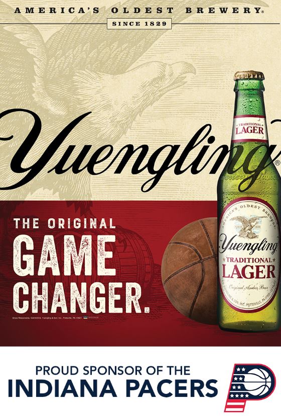monarchdistro's tweet image. We are thrilled to share that @Yuengling_Beer will be a 2018-2019 sponsor for the @Pacers and the Hoops for Troops program this season. #Indianabasketball #Pacers #Veterans #beagamechanger