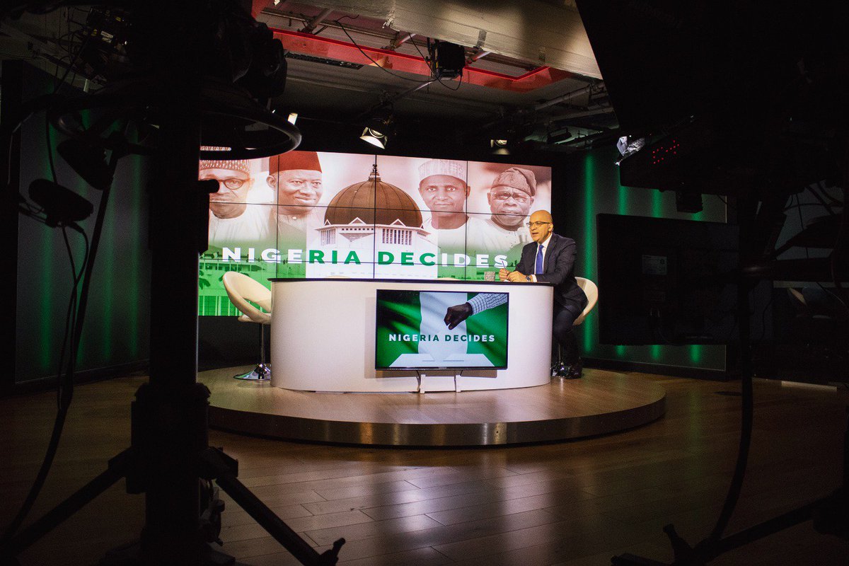 realjhuk's tweet photo. #Inproduction 🎥.. @realjhuk #NigeriaDecides is back!
Don't miss the latest installment Friday 7pm on @YANGA_UK
@niajaman
@DrGoldE @victor_okhai @dohertytunde #bimbofolayan
#Sky453 #Freeview171 #NigeriaDecides2019 https://t.co/zOYfDkBR4U