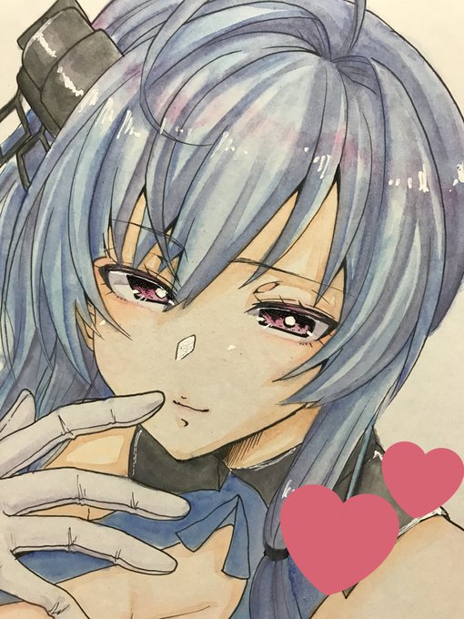 セントルイス 色紙描いてる 