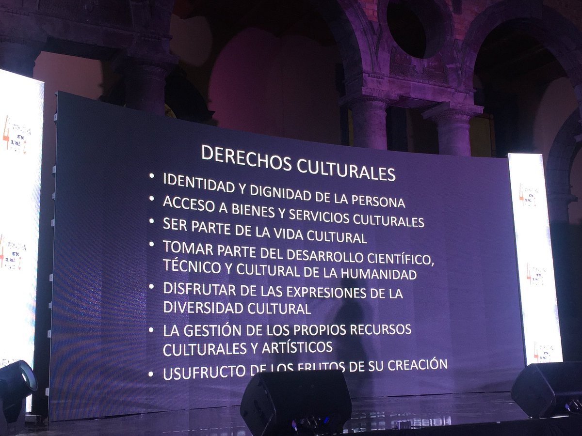 soy_cultura's tweet photo. Invertir en diversidad cultural y diálogo intercultural: hacia una política pública para las Industrias Culturales y Creativas en México
Dra. @LucinaJimenez https://t.co/FVcshZq8SY