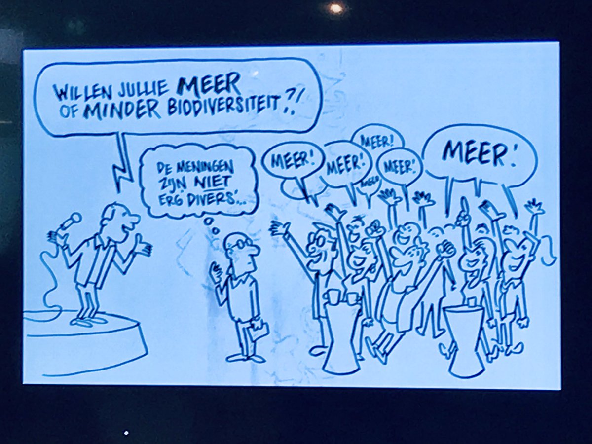 mveldhuis76's tweet photo. Hoe Gertjan Kleijne als #cartoonist tegen het #oogsfeest 2018 met thema #biodiversiteit aankeek. Een serieuze zaak, maar humor is altijd goed😁👍🏻 #lol @Kloink @staatsbosbeheer @glk @Natuurmonument @GelderseNMF @IVNGelderland @SLGelderland https://t.co/nIRdAEHqIy