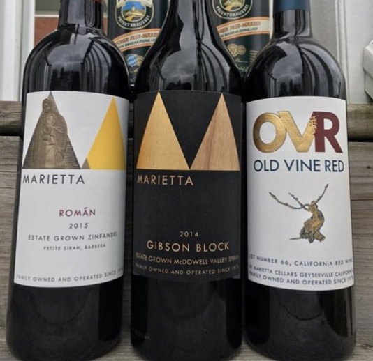 We are excited to have Edd from Marietta Cellars tasting with us on Saturday! Join us from 3p - 6p! We'll have 5 of their amazing reds! As always tasting are included in our wine club memberships. See you there!