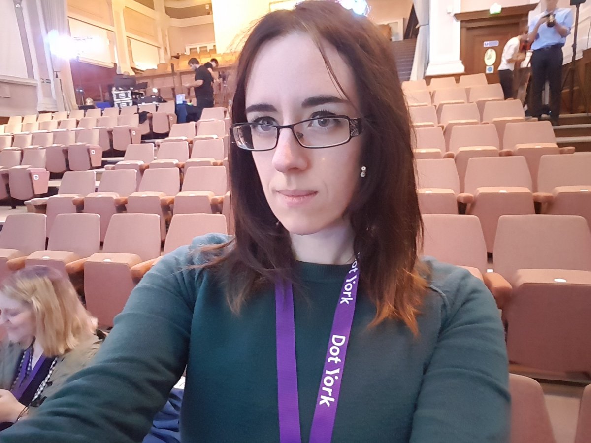 What an amazing conference to give my first talk at. Speaking in front of you all was terrifying, speaking to you lot in person after made it all worth it #dotyork