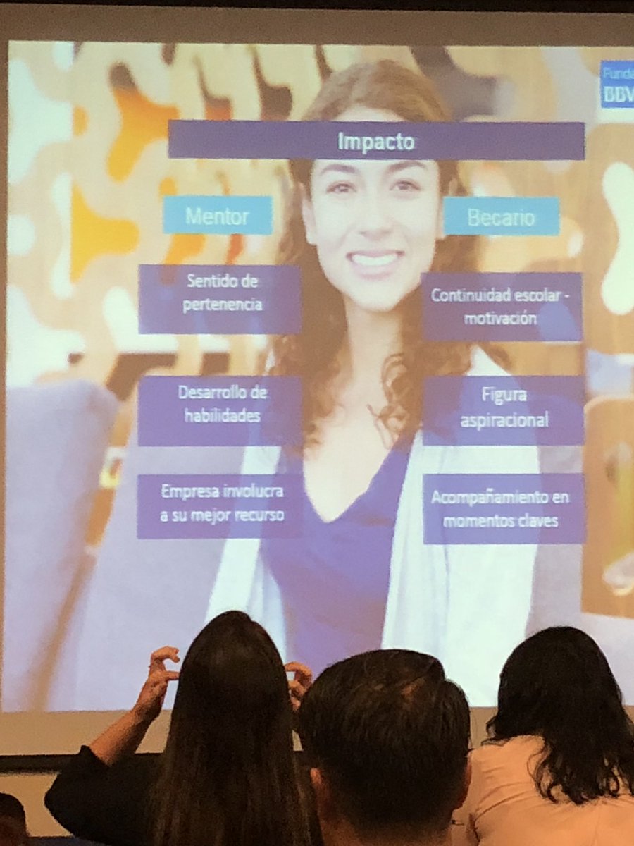 bpaucamarena's tweet photo. Mejores prácticas de Fundación BBVA #encuentroESR #programamentores https://t.co/0m4v39e5qC