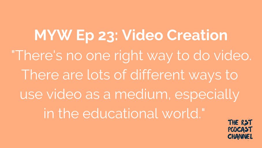 thrivingphd's tweet photo. MYW 23 from @Katie__Linder and @DrLangworthy - all about Video Creation https://t.co/E5UjWimdwQ https://t.co/tCOeiIhJFZ