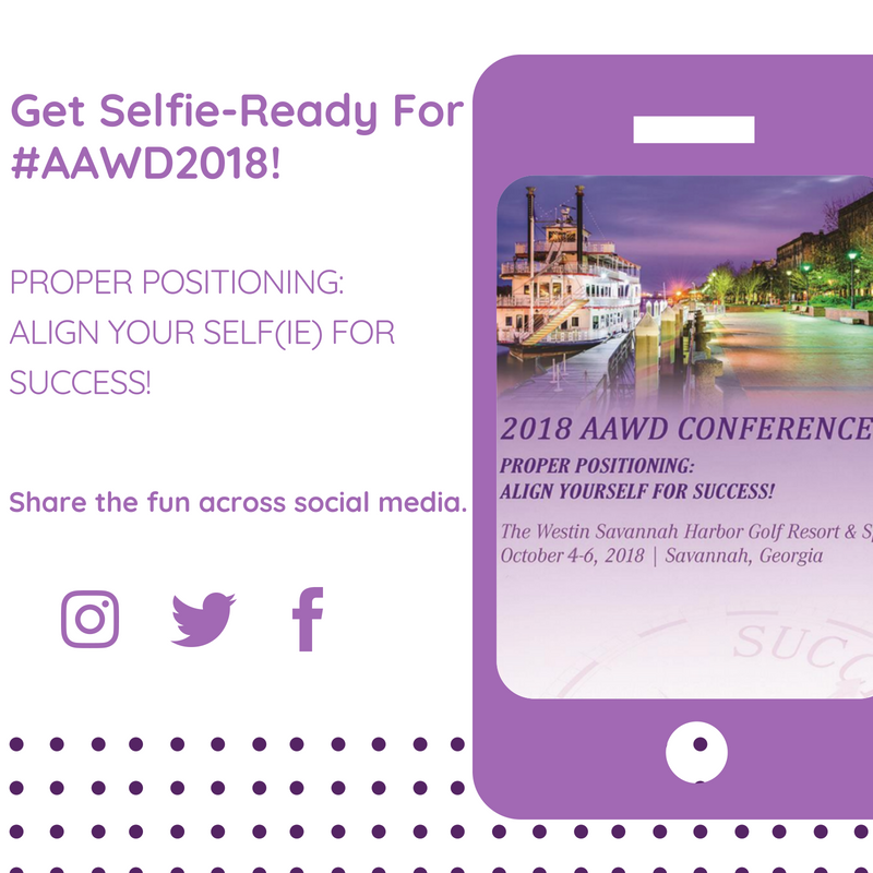 Don't forget to enter the #AAWD2018 social media contest. Have an amazing first day! bit.ly/2NjWU6x #WomenInDentistry #Networking
