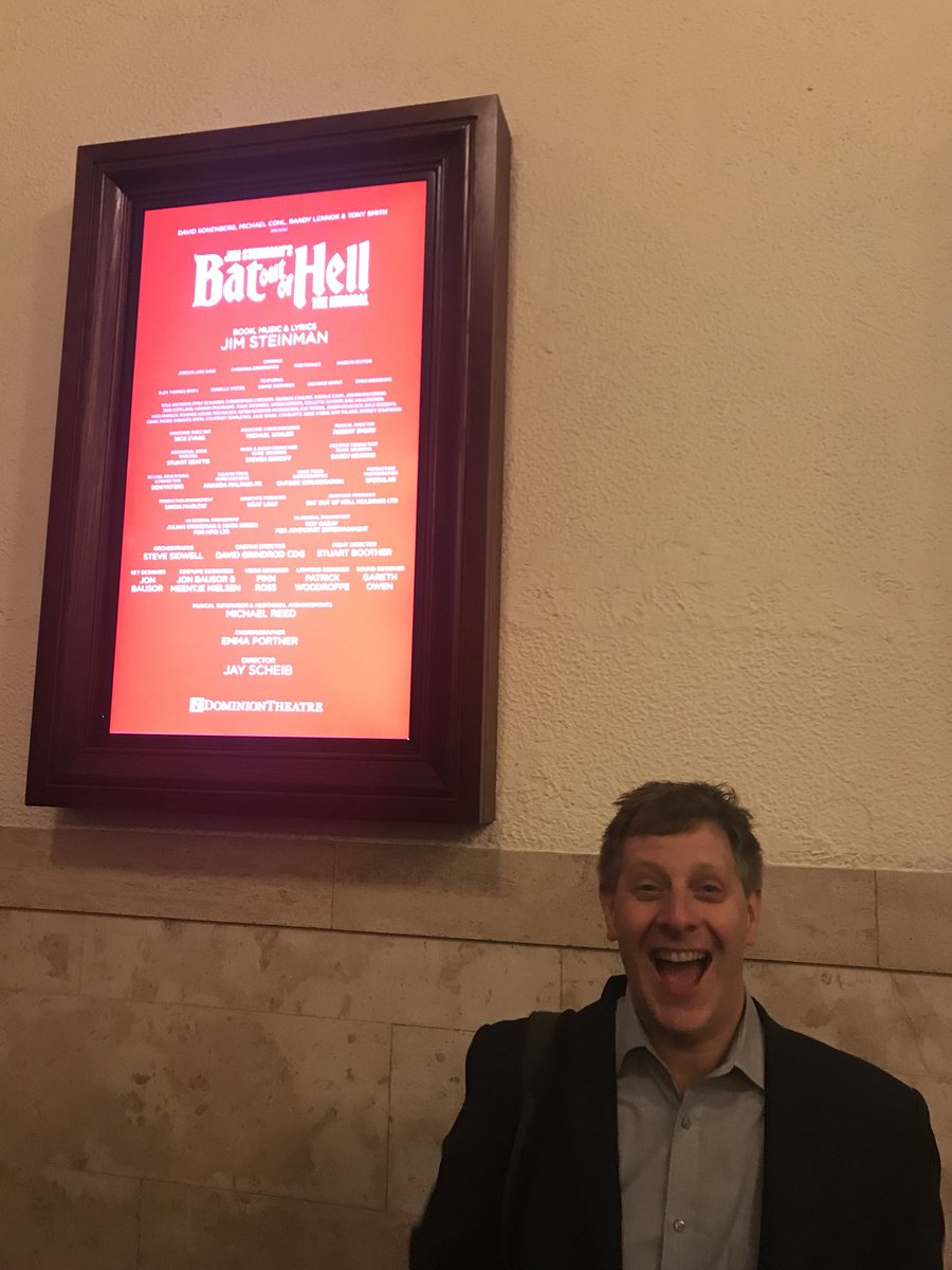 rsilvermusic's tweet photo. It’s time to rock @BatTheMusical https://t.co/ppTIEtvmJd