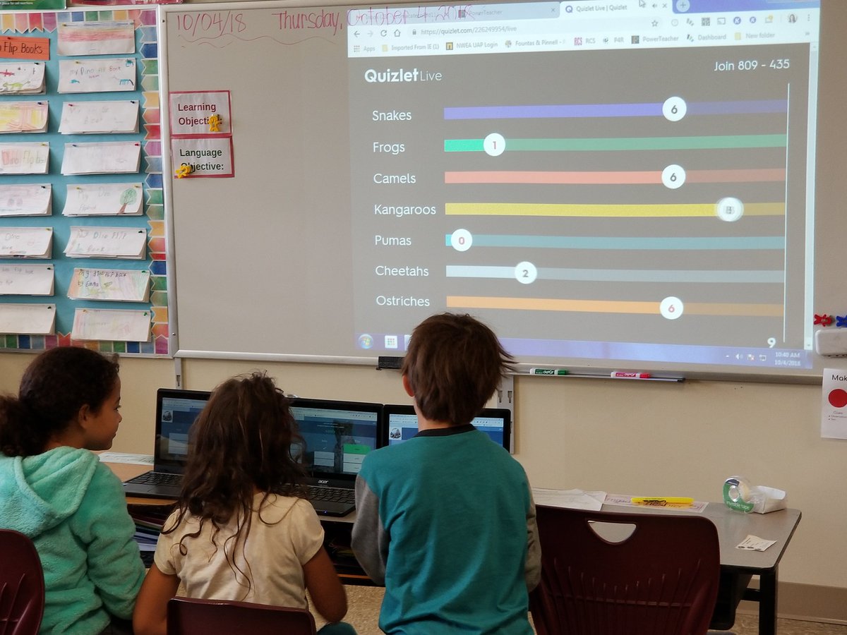 CComacateco's tweet photo. Practicing our vocabulary while working as a team using Quizlet LIVE #d118life #RobertCS118 https://t.co/RvWjzJEP2y