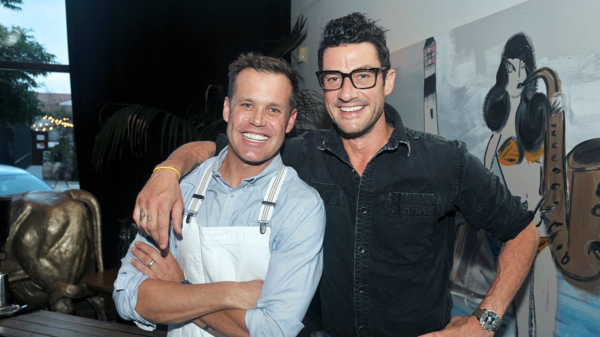 PacificSD's tweet photo. SPOTTED: Lucky guests at the Celebrity Chef Series dinner at #herbandwood were treated to a delectable dinner from @BrianMalarkey and @ChefSamTalbot, both of @BravoTopChef fame | Photos by #RickNocon | See more here: https://t.co/ExbhRiEFQI https://t.co/GOpsbaZycq