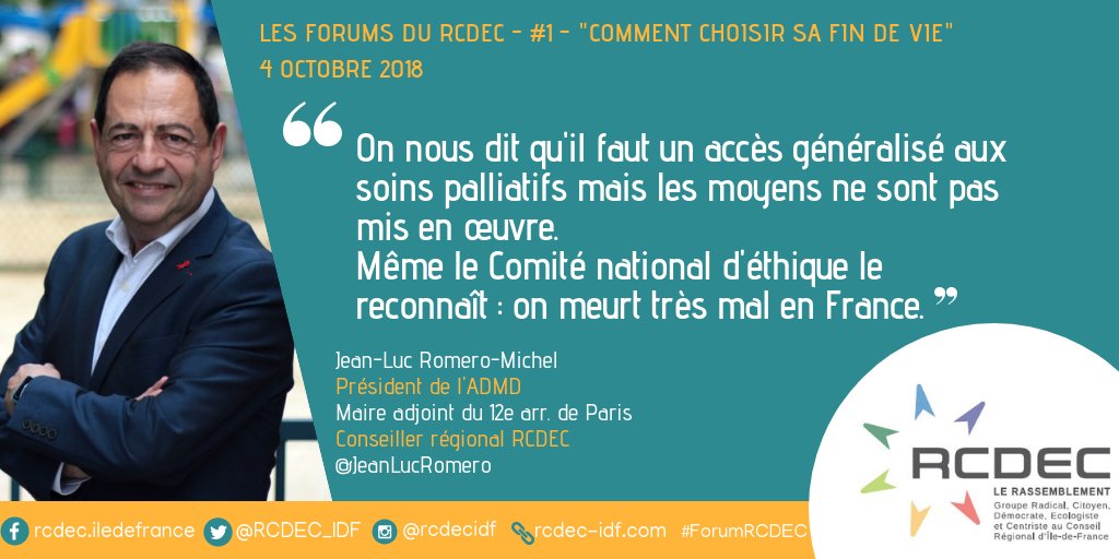 eco_pro_IDF's tweet photo. .@JeanLucRomero sur l'avis du #CCNE et le #DroitdeMourirDanslaDignité en #France #ForumRCDEC #FindeVie https://t.co/m9UmzkKk32