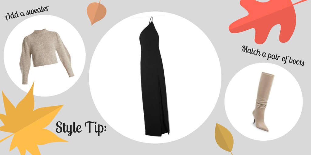 GFASHNOW's tweet photo. Bring out your formal dress and transition it for fall, by adding a cozy knit sweater and pair of tall heeled boots! #fallfashion #styletip #classandconfidence #experiencethebling #glamourousrunwayjewlery #gfash_now #fallfashion https://t.co/7GMW92b31A