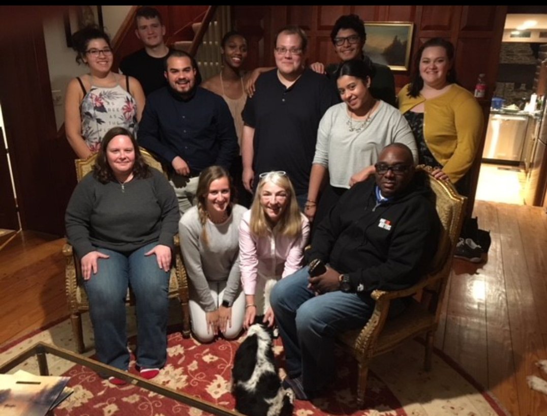 My colleague Kate Mullen and I led a Mosaic Experience cultural immersion trip to Washington DC for these amazing students. Thanks to trustee Karen Regan-Baum ‘83 for hosting our team at her beautiful home. #museums #paulsmithscollege #studentaffairs #trustee