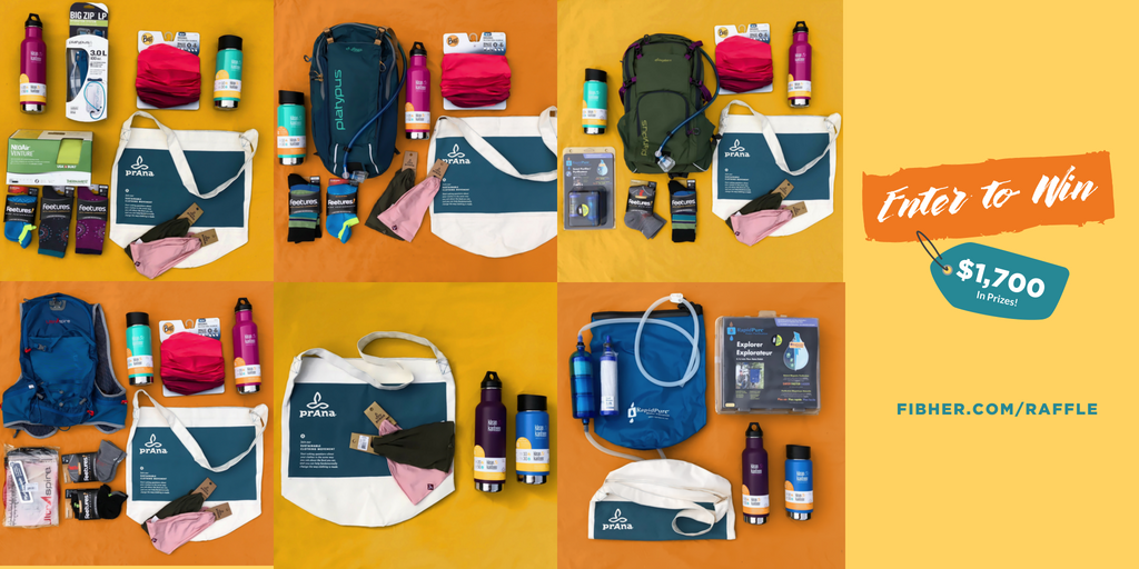 FibherApparel's tweet photo. We are raffling off so much great outdoor &amp; fitness gear right now!! Enter, and you could be the lucky winner of one of 7 incredible prize packages totalling over $1700 in prizes! 

ENTER AT: https://t.co/Ubx1JeEI0b

#FibherForce #SizeYOU #OutdoorWomen #WomenOnAdventures https://t.co/BxeKCuYSwc
