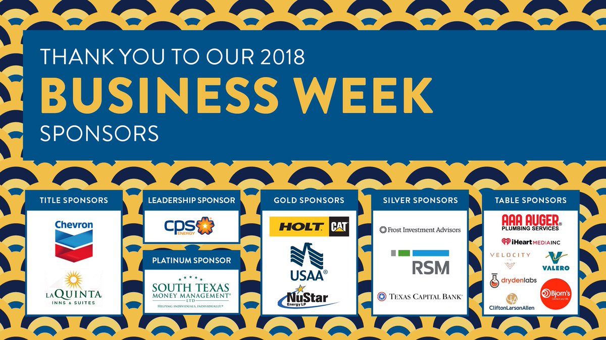 StMarysGSB's tweet photo. Thank you, #BizWeek2018 Sponsors! We couldn’t do this without your support. #StMU https://t.co/Phx0eMBDiy
