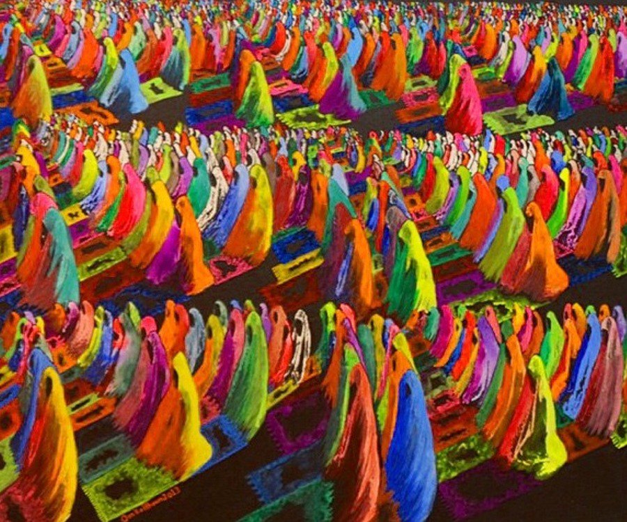 lahdgallery's tweet photo. Featuring 'Prayer of the Soul', blending a stark of bluntness with a colourful saturation to create images of true depth which show, quite candidly, her views on religion and it’s role within the society she has grown up with. Have a look at our #egallery. https://t.co/qa9LQc8RFg https://t.co/edEB0ktsFo