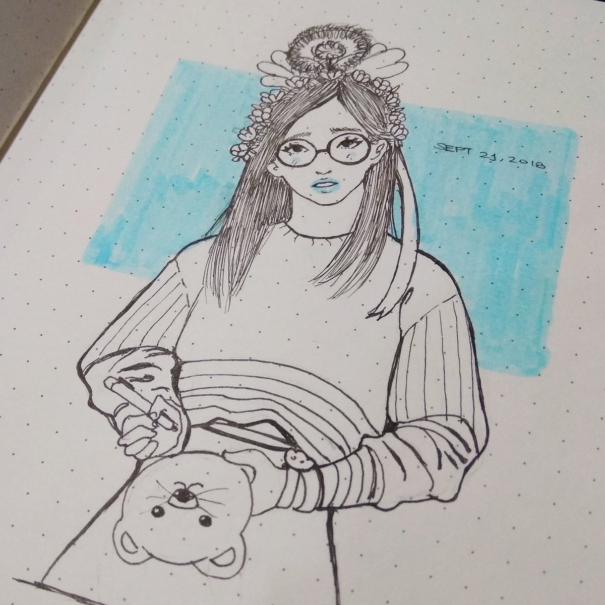marsnickers's tweet photo. #inkseries practice "girls" https://t.co/C7X1pksYD1