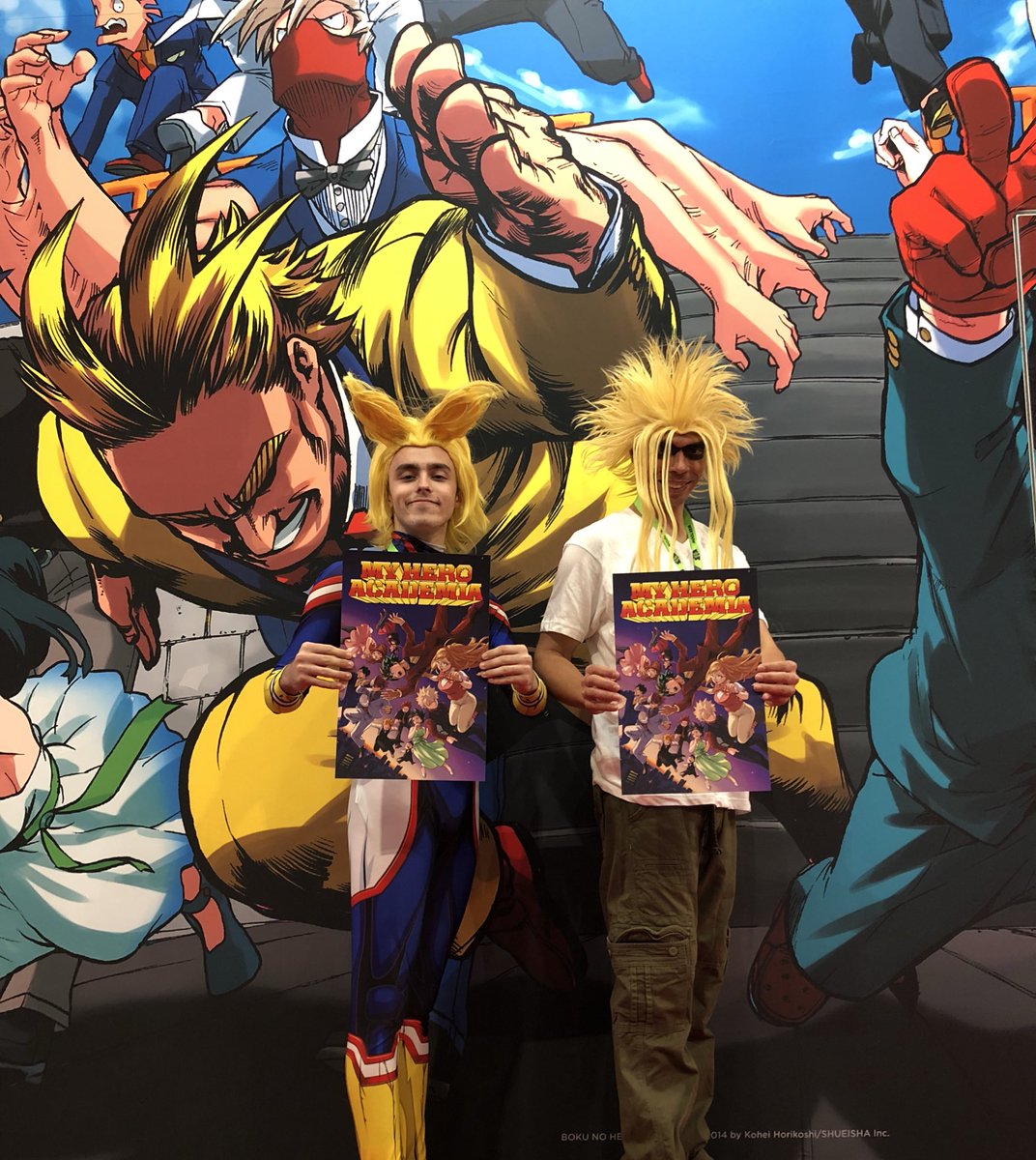 VIZ on Twitter: 'PLUS ULTRA! My Hero Academia All Might Rising posters are  available at the VIZ Booth #1336! Check back daily for details.  https://t.co/rgbPlGOigS' / Twitter