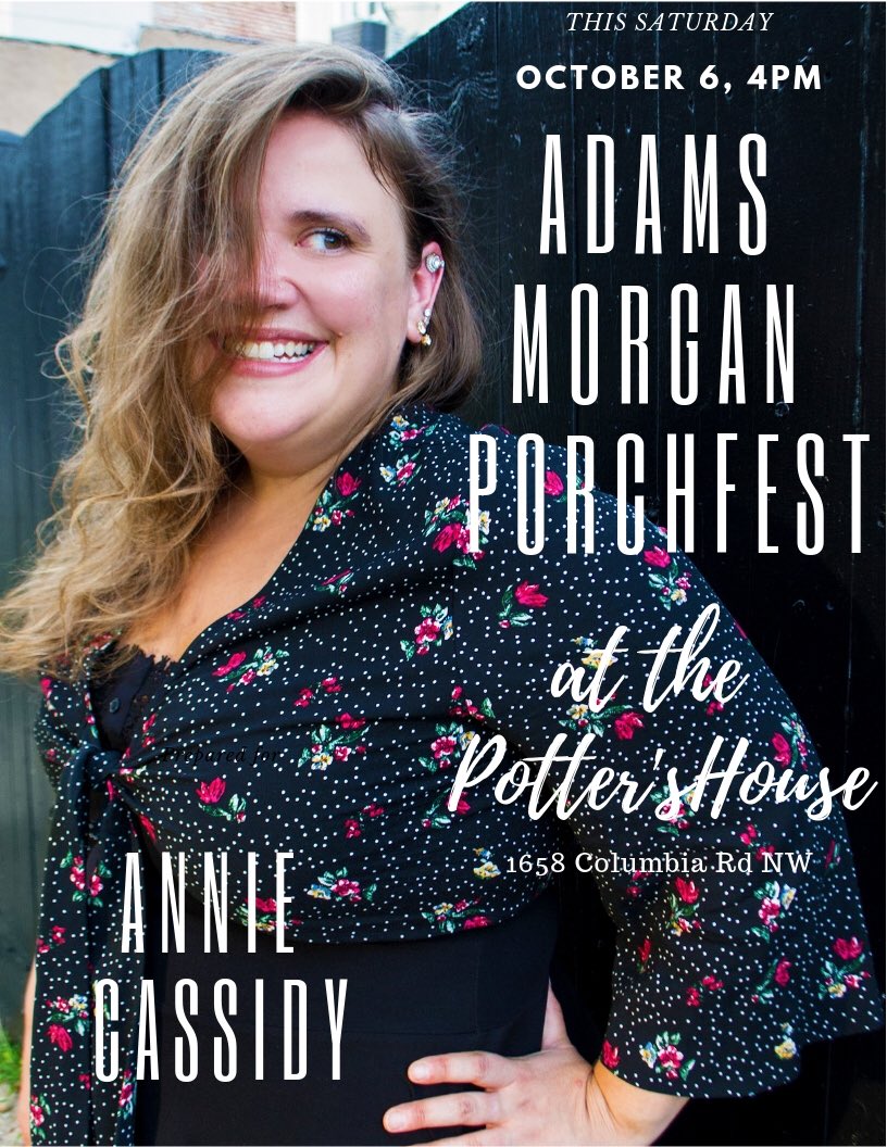 a_a_cassidy's tweet photo. Get your pumpkin spice lattes and get your butt to Adams Morgan for #basicblues this Saturday
📸: @AHighYellaBella
#AdMoPorchfest #music #adamsmorgan #dc #singersongwriter #dcfall #fall #autumnal #falseroyalties #alexalexander #basic #psl https://t.co/ZphsOt023s