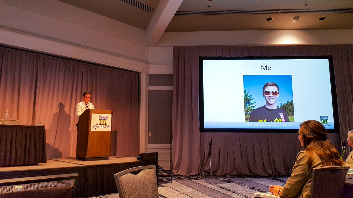 Justice's inspiring presentation, "(S)liver of Hope…The Gift of Charity and Justice for All,"  was the perfect way to close the 2018 @DLAPortland Conference. #DonateLife #DLA2018