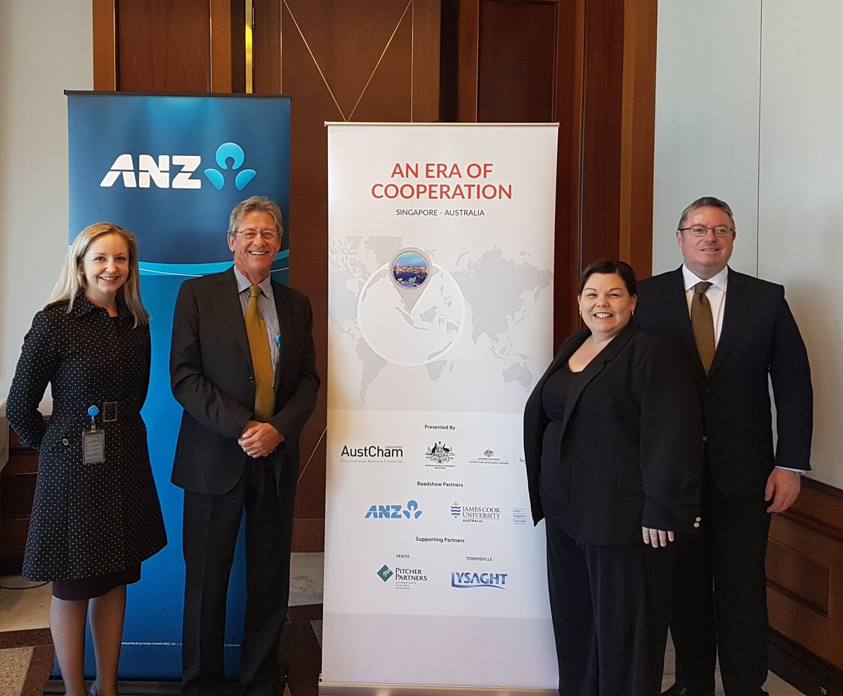 TeenaPisarev's tweet image. Great morning talking to Melbourne businesses about doing business in Singapore @AustChamSG @Austrade @ANZ_AU @dfat