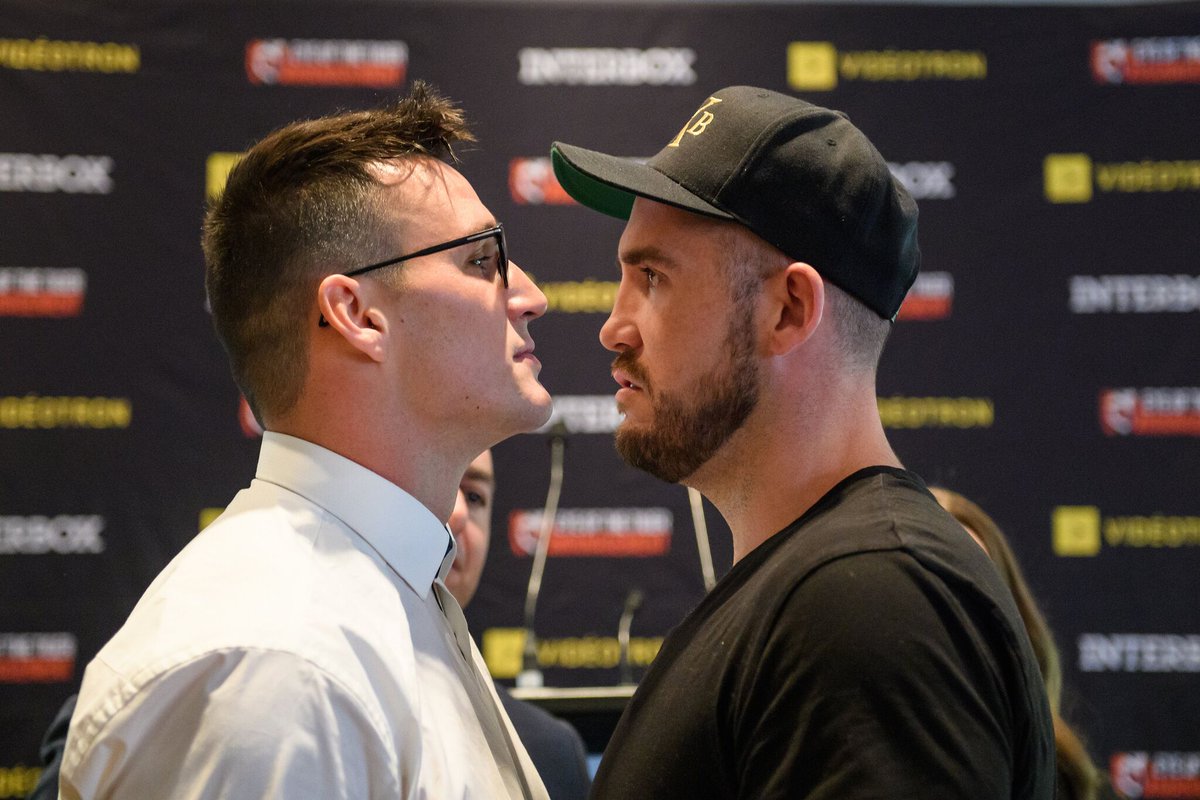 BoxRec_Canada's tweet photo. A few pictures (courtesy of @EOTMVD/@Vincent_Ethier) of today's #KeanCarmen #ButlerBalmir final press conference @SimonKean11 @BangBangButler https://t.co/Vc7bR8tdRt