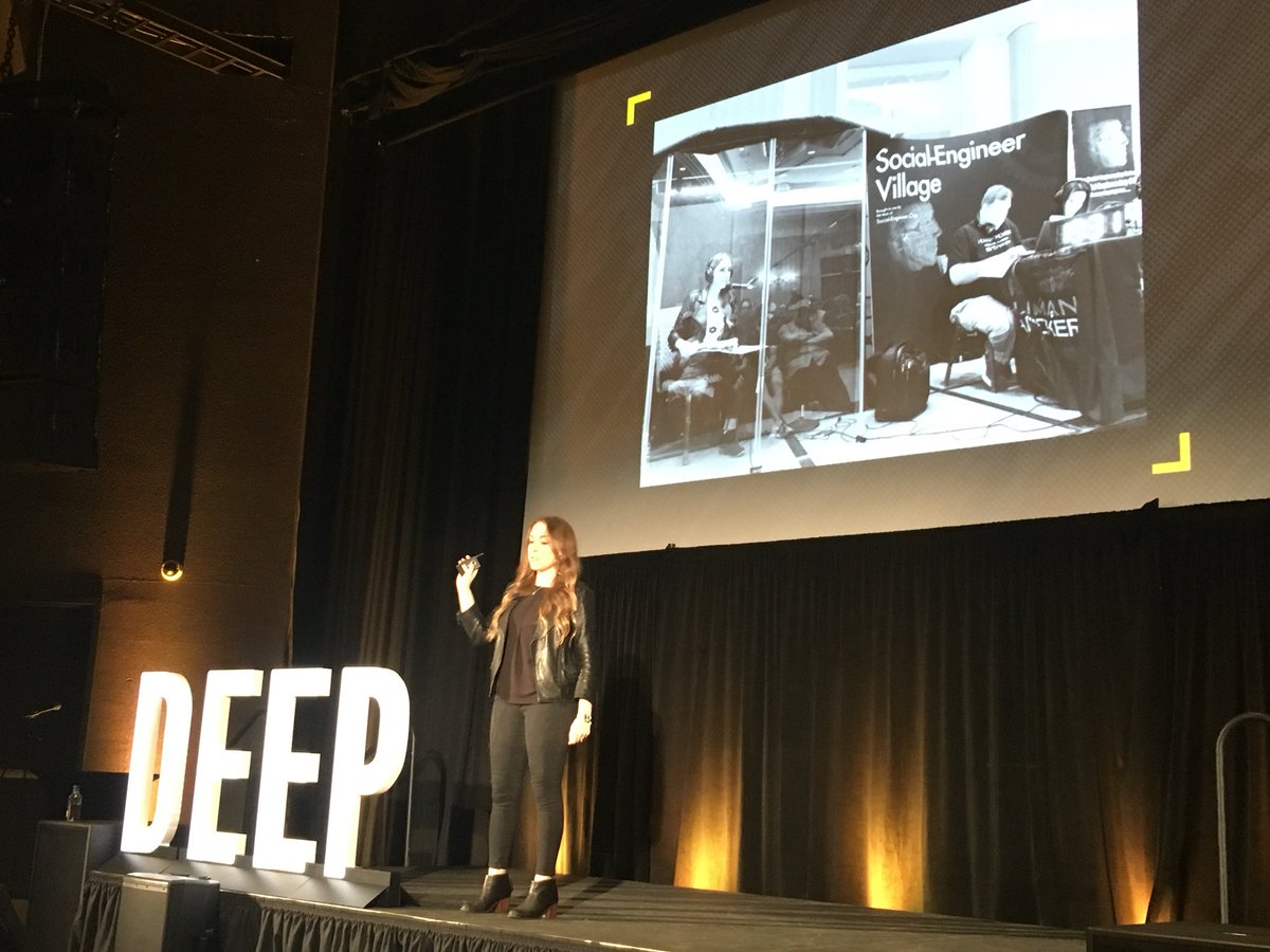 MarianneFaber3's tweet photo. Such a mom thrill to see @RachelTobac present at #DEEP2018 in Boston #socialproofsecurity ❤️ https://t.co/oiN4ElCx0b