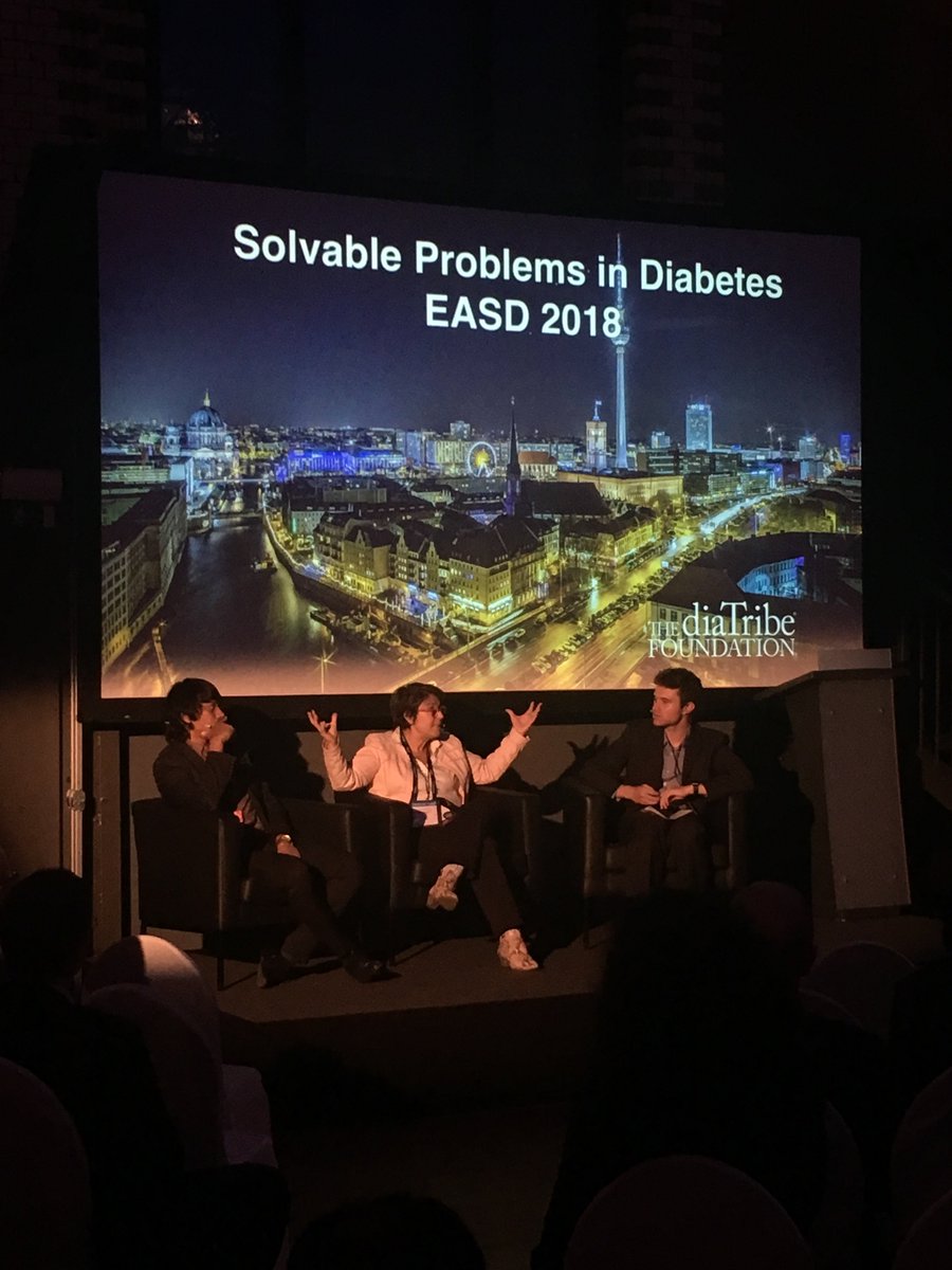 diaTribeNews's tweet photo. AMAZING Prof. Matheiu of @KU_Leuven says CGM in Belgium is fully covered and 80% of people with #T1D are on #CGM! She is surprised it's not more! We're impressed at the incredible percentage...#dTsolvableproblems #EASD2018 https://t.co/fjOOt6WzQf