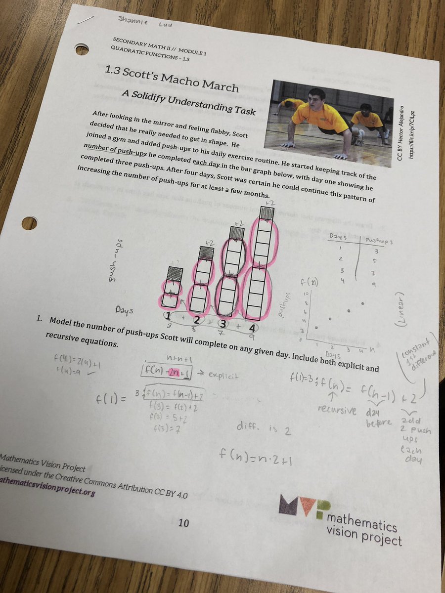 EdmondsonMe's tweet photo. I love using samples of student thinking for instruction. It gives them a voice so I don’t have to use mine. Their ideas are much better than mine. #AlvordMath #Alvord #5Practices #InquiryBasedLearning. https://t.co/OdTb4RHAKv