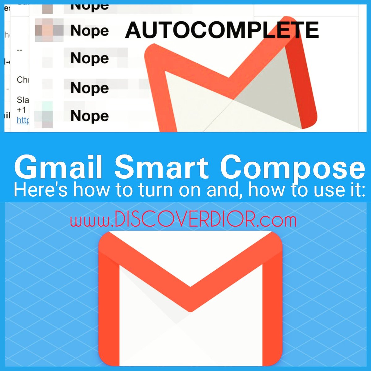 diornfts's tweet photo. GMAIL SMART COMPOSE - HOW TO USE IT FOR EMAIL #MARKETING - https://t.co/xFhn5ZZKjs
The New #Gmail Experience for #EmailMarketing.ย Here's how to turn on #GmailSmartCompose, how to use it: #al #deeplearning #BiggBoss12 #chatbot #chatbots #virtualassistant #ppcchat #Emailing2020 https://t.co/IcRal468WB