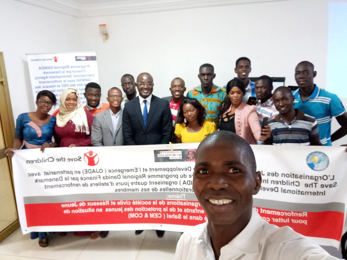 Oudouinfos's tweet photo. Fin de 4 jours de Renforcement des capacités des membres de OJADE à Bamako dans le cadre du programme DANIDA en partenariat avec Save the Children pour la protection des enfants en mobilité dans le sahel.
#OJADE #Mali #Sénégal et #Burkina https://t.co/h5pEC3b26N