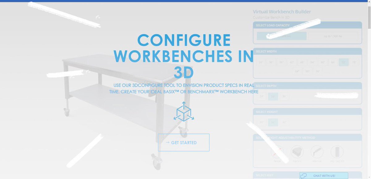 Formaspacecom's tweet image. Get real-time renderings of your furniture products using the NEW Virtual Workbench Builder by Formaspace, 3DConfigure. Head over to Formaspace to try it out today! #3dtool #customfurnituremanufacturer #websiteupdate #FSdesign #3drendering #customfurniture