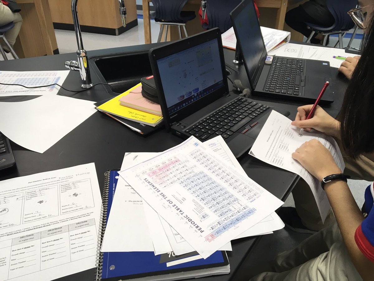 How addition or subtraction of a proton, neutron, or electron will change the element, the charge, and the mass? #Chemistry students find the answer by using @PhETsims 👍👍👍 @STEMSOS @STEMCONNECT