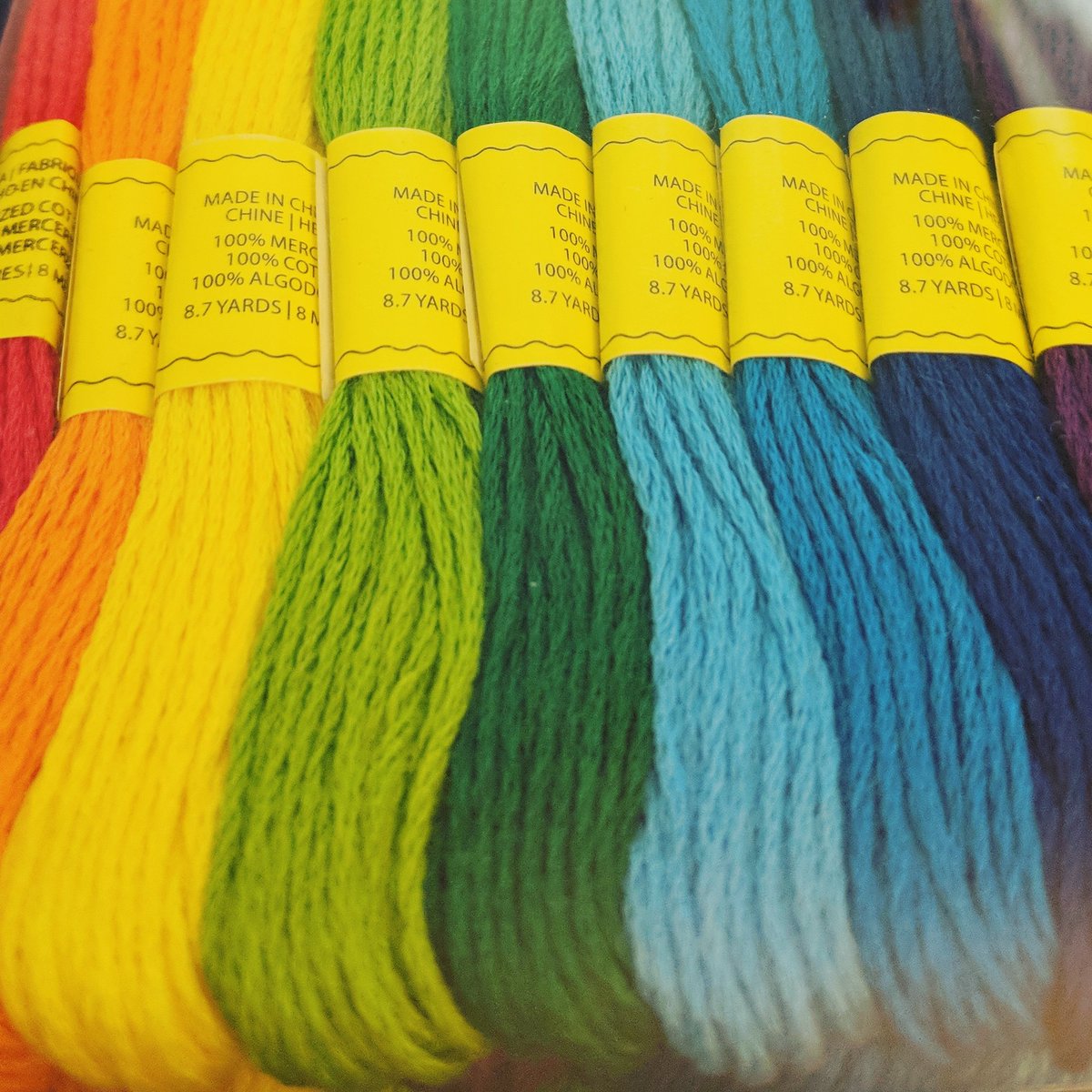 HooksNeedlesRIT's tweet photo. After our trip to Joann's last weekend, we are ready to teach cross stitch! Meeting tonight in the alumni room (SAU 1500) from 7 to 9 p.m. https://t.co/6MEAFGOI67