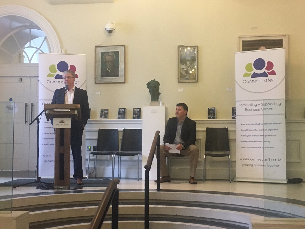MulliganEddie's tweet image. Delighted to attend &amp;amp; support #ConnectEffect #BusinessExpo @theatreroyalw with #MichaelWalsh #CEO @WaterfordCounci as Guest Speaker! #growingbusinesstogether #Waterford