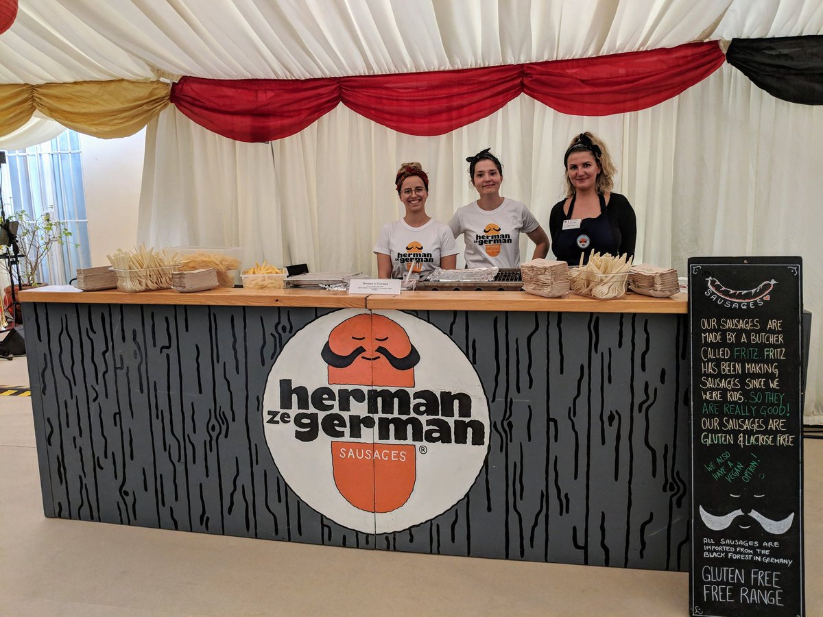 German Embassy London (@germanembassy) on Twitter photo Great to have traditional currywurst by <a href="/HermanFeeds/">Herman ze German</a> at the reception #GermanUnityLDN Great to have traditional currywurst by <a href="/HermanFeeds/">Herman ze German</a> at the reception #GermanUnityLDN