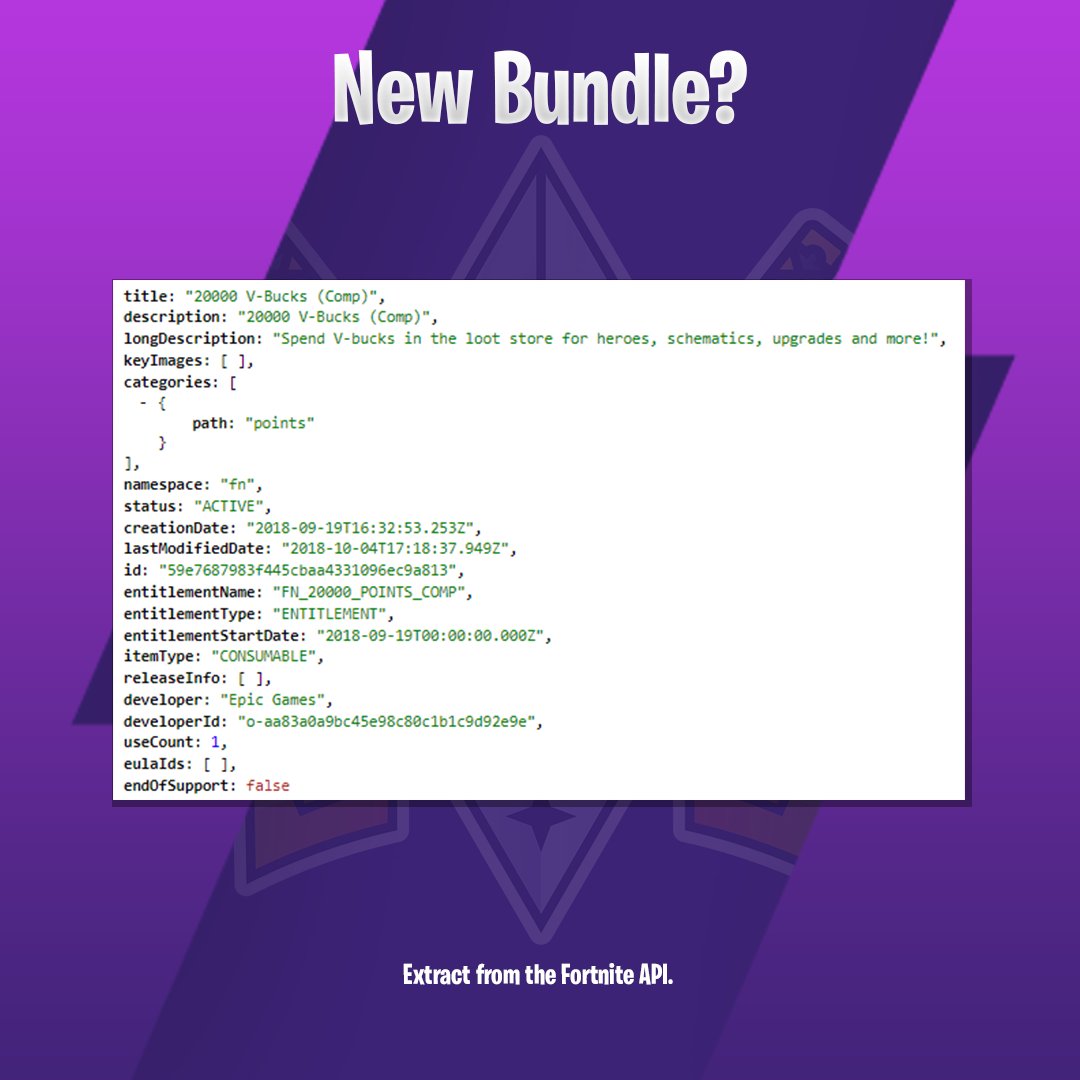 Sr Drabx On Twitter Could It Be A New Bundle Fortnite - 