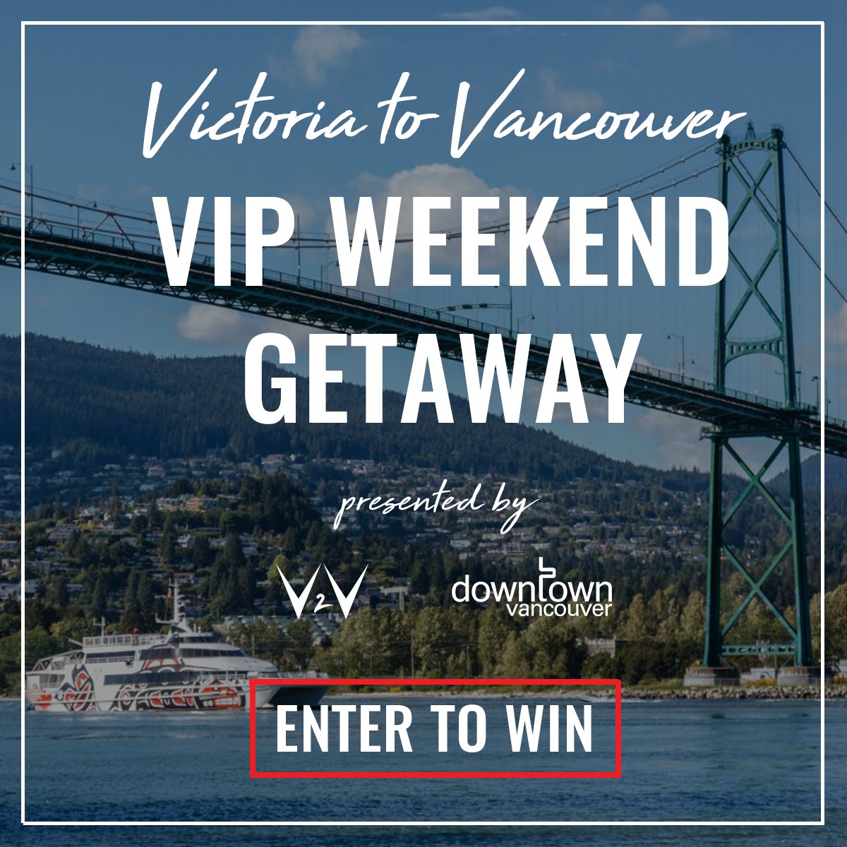Do250's tweet photo. We want to send two lucky Victorians to #YVR in style. Enter to win a return trip with @V2Vvacations+ a 2-night stay at @TheBurrard. Contest closes October 8th! Enter here: https://t.co/k4WvidYF9D #YYJ #Contest #Do250 https://t.co/U3LYvD9g6f