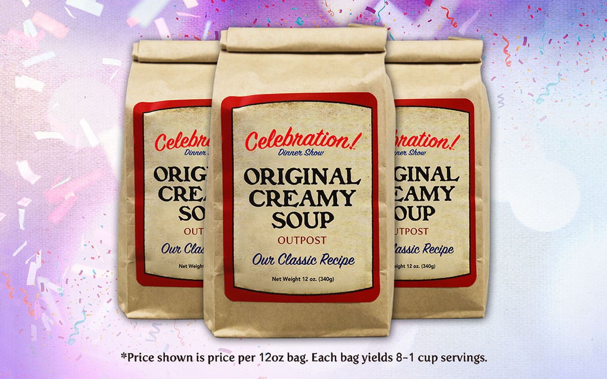 CelebrationPF's tweet photo. Get our Original Creamy Soup for your table by visiting our gift shop or ordering online! https://t.co/0xV44s9ksR