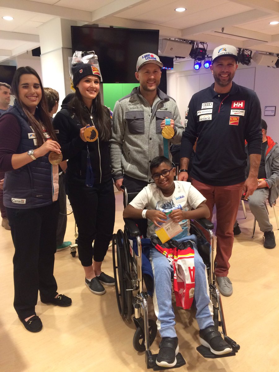 SickKidsNews's tweet photo. Thank you @Alpine_Canada for coming by to do some crafts with us today! https://t.co/ygIz22XGBQ