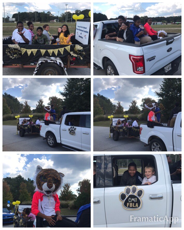AWCMSFBLA's tweet photo. Representing at the Homecoming Parade!
#gafbla #gafblacoy #cmsfblarocks https://t.co/pQIx7UCGfz