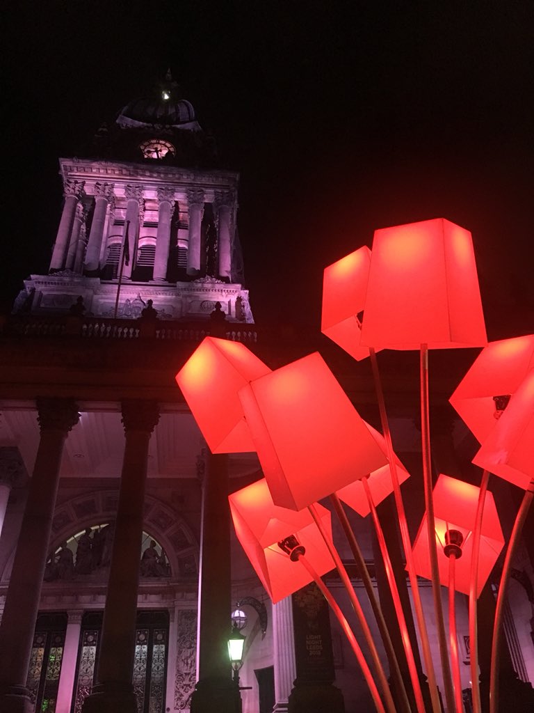 tgarside52's tweet photo. @LightNightLeeds one word? Colour...... https://t.co/a9siMqbvcS