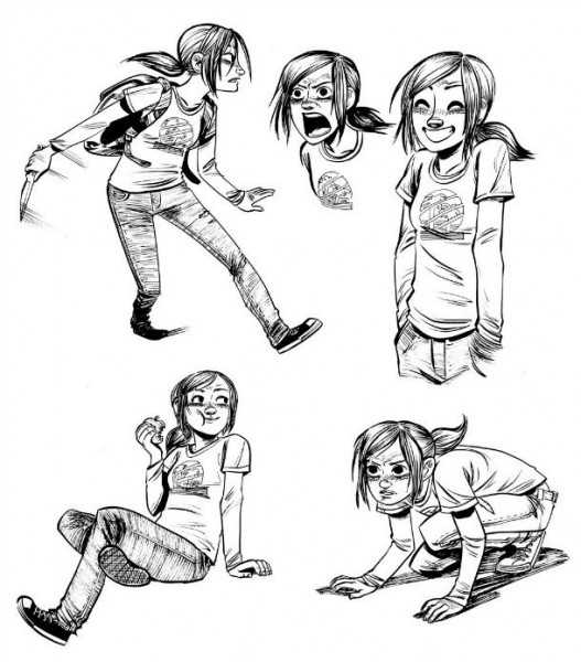 Ryan72943084's tweet image. Is it just kind of like an origin story or a back story for #Ellie?
Well, it’s basically a day in her life. It takes place a year before the events of the game, and it’s basically her going into this new school environment. It’s a military school – very #repressive.