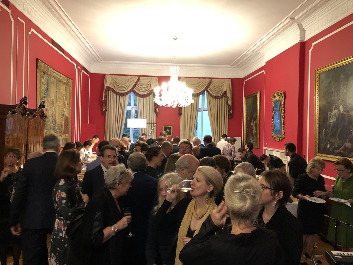 eevriviades's tweet image. Celebrated freedom over servitude; human rights over tyranny; rule of law over law of jungle; democracy over anarchy; hope over fear: Celebrated #GermanUnity w Amb Peter Wittig @GermanAmbUK colleagues @GermanEmbassy &amp;amp; many friends. #StrongerTogether in #EU. #Germany #TDE2018 #OTD