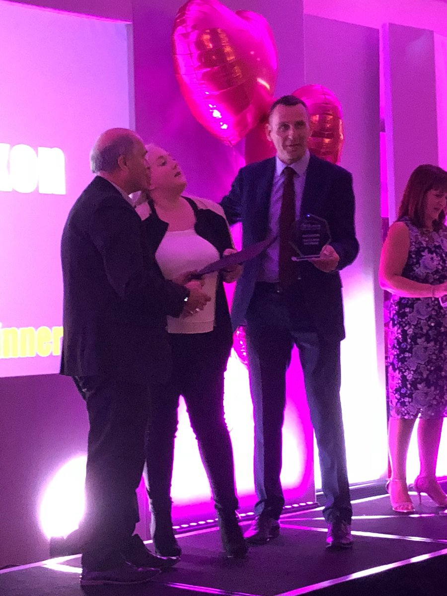 andy_giblin1's tweet photo. Sam Scott proudly handing out awards at the WDH Love where you live awards. Well done to all the winners. @Hort_Sodexo @AlexMcLauchlan1 @gazbackhouse @JamesLloyd99 https://t.co/z5RjjZchSr