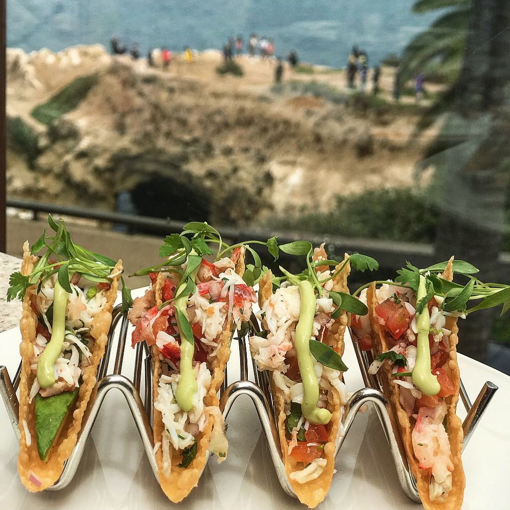 We’ll take our tacos with a side of ocean views please! Where are you going for #NationalTacoDay 🌮? #SDeats 📸 : <a href="/crabcatcher/">Myles Baxter</a>