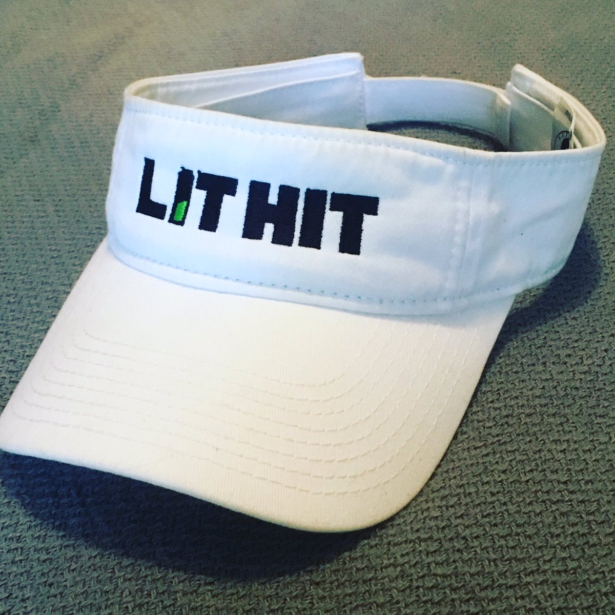 getlithit's tweet photo. Here by popular demand. We are now selling #LitHit visors on our website so pick up yours today and #chargeforward into life! #getlithit
https://t.co/cuhDTxwwwx https://t.co/zYTaMynBJN